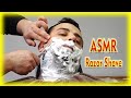 🤙 asmr relaxing massage barber shop 💈 Hot towel razor shave 🪒