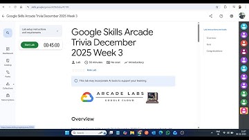 Google Skills Arcade Trivia December 2025 Week 3 || Lab Solution || Google Cloud Arcade 2025