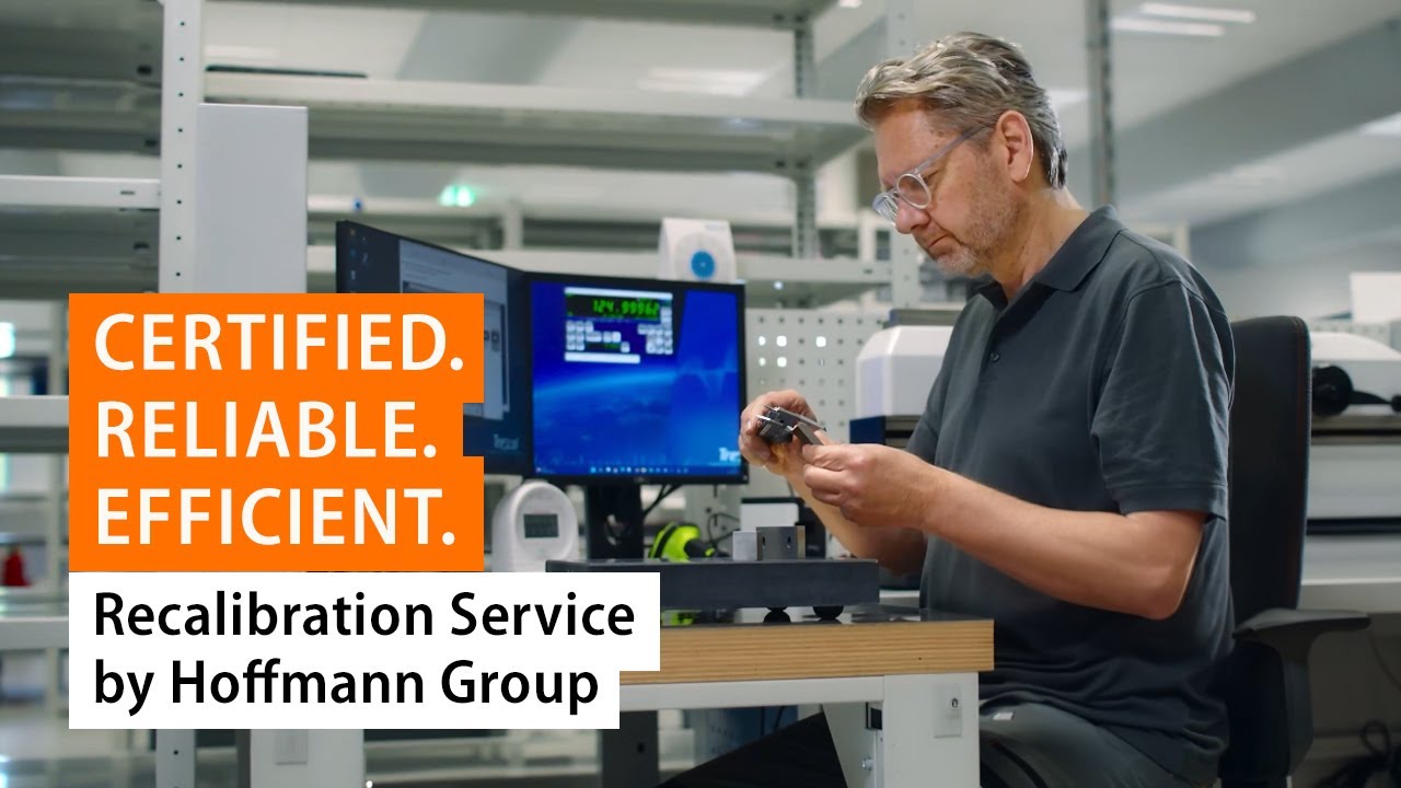 Audit-safe & precise: Your calibration and recalibration service with the Hoffmann Group
