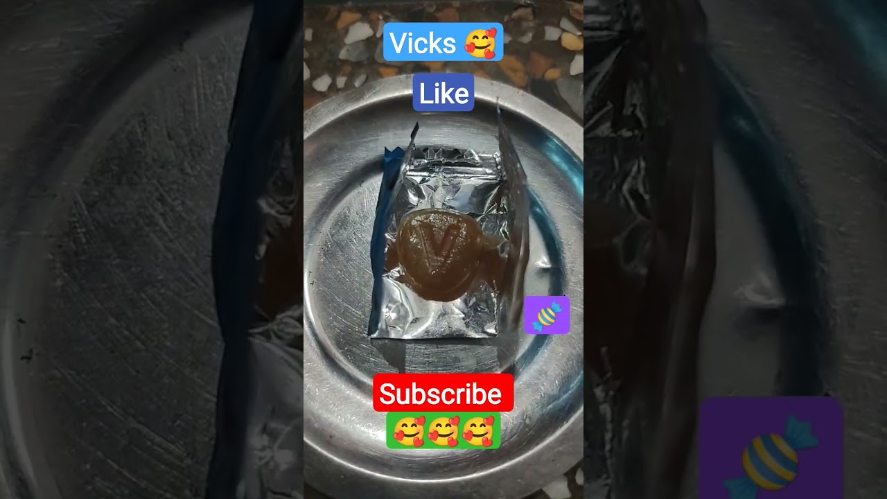 Vicks candy 🍬 Unpacking 😍