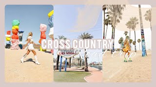 CROSS COUNTRY ROAD TRIP DAY #1 - Saying bye to Cali, Las Vegas & more.