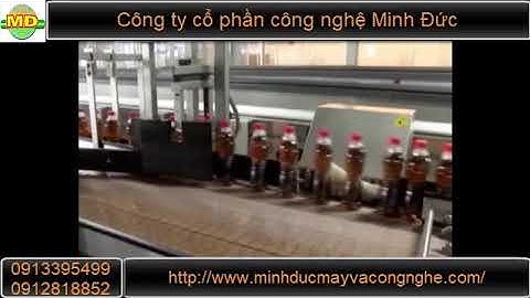 Quy trình sản xuất nước ngọt chính xác Minh Đức