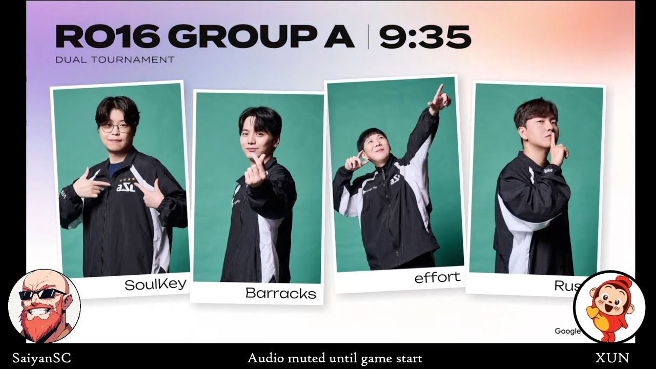 [ENG] ASL S20 Ro.16 Group A (Soulkey, Rush, Effort and Barracks) - ASL ...