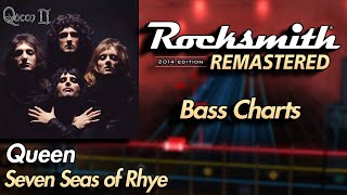 Queen - Seven Seas of Rhye | Rocksmith® 2014 Edition | Bass Chart