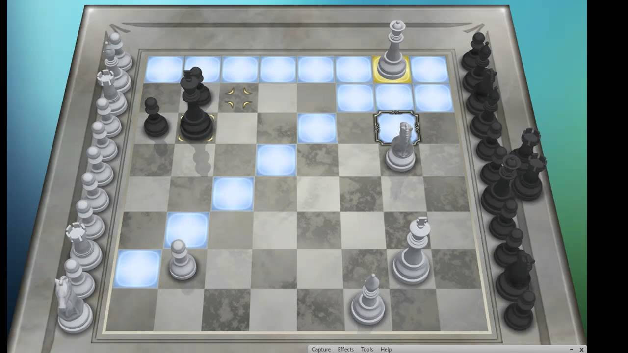 Chess Titans Windows 7 Game 1 Let's Play! 