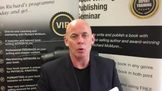 Book Writing Tips By Richard Mcmunn