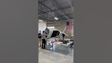 Rotating the DarkAero 1 fuselage