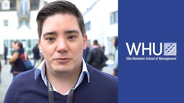 Join the Master in Entrepreneurship Program at WHU - Interview with Alexander Lüttke