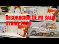 DECORANDO MI SALA ESTE OTONO 2020/DECORACION OTONO 2020