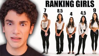 Guy RATES 10 Girls on LOOKS and more-  i'm uncomfortable  😳