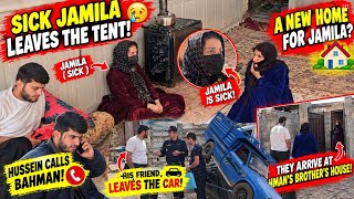 Jamila Can No Longer Survive the Cold Tent! 😢 Hussein Takes Her to a New Shelter!
