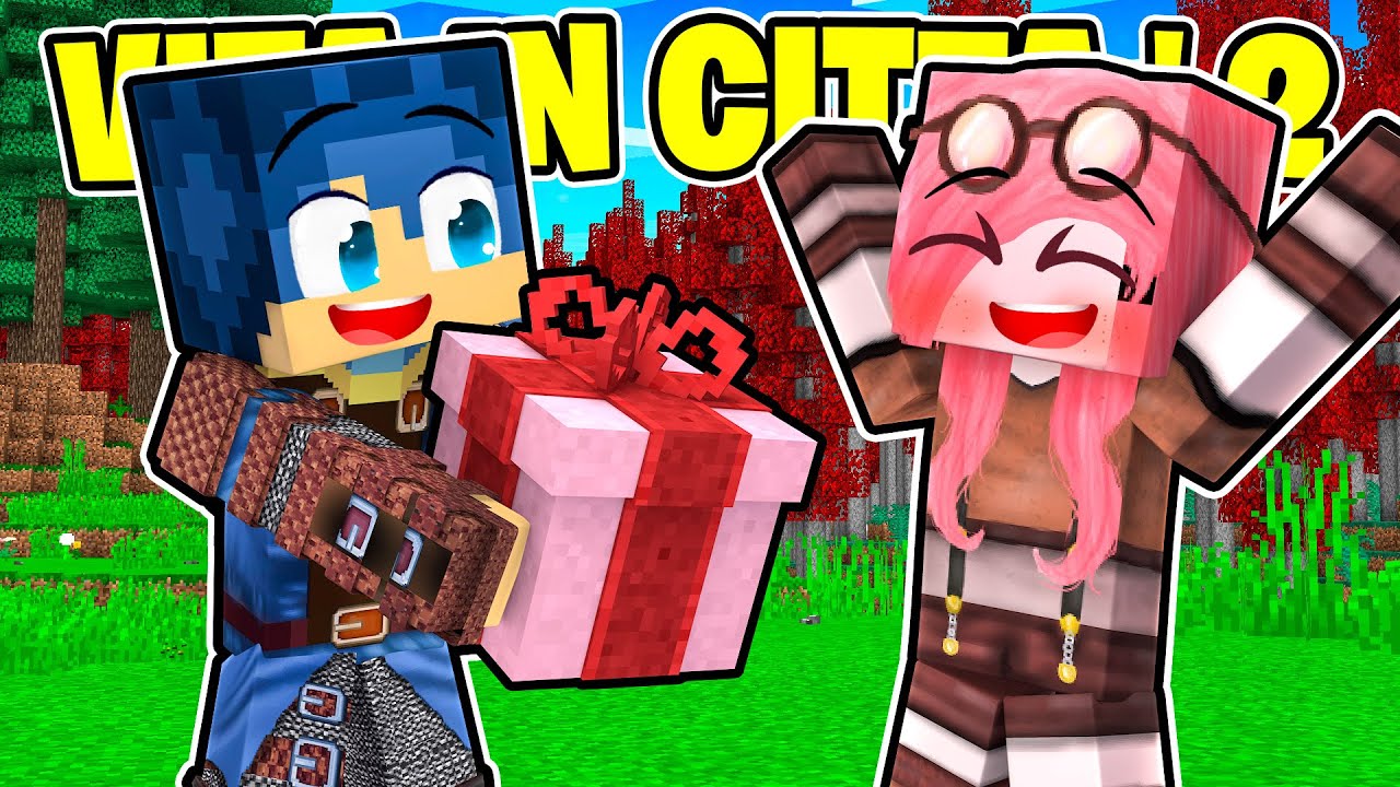FACCIO UN REGALO A PHERE NELLA VITA IN CITTA 2! - MINECRAFT Ep.94