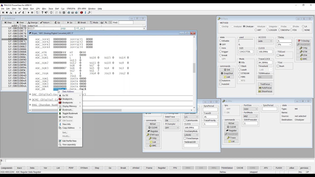 Benefits of using trace on a Cortex-M device