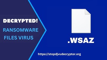 How to Decrypt WSAZ Ransomware Files | Dercypt .wsaz Virus Files and Recover Data