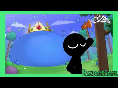 Reaction To Stickman vs King Slime - Terraria Animation, By Jzboy