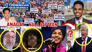 Download Lagu 🇸🇴🇺🇸Dadki cadaanka ahaa oo kujesjesay Trump! Somalida waa\ MP3
