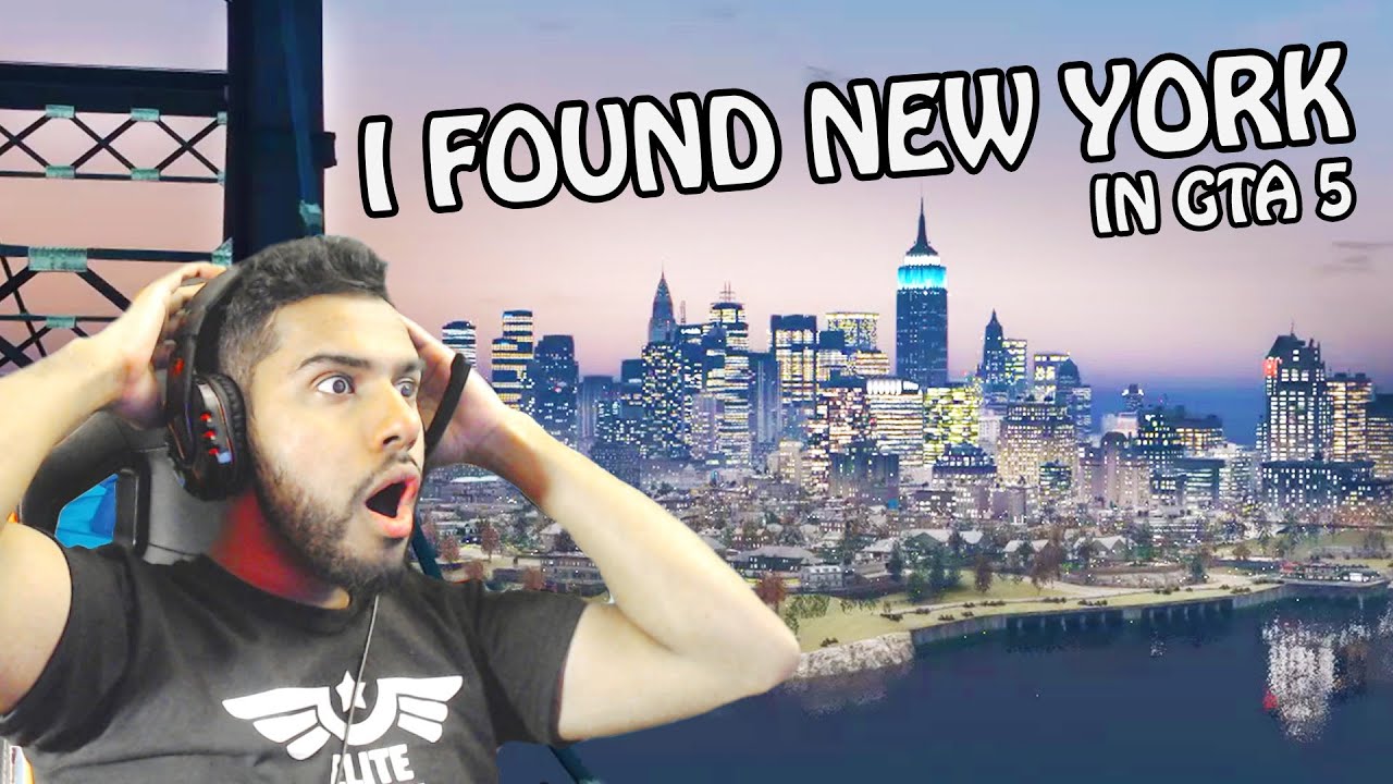 I FOUND LIBERTY CITY in GTA 5 **NEW 2020** ( Flying from LA to NYC )