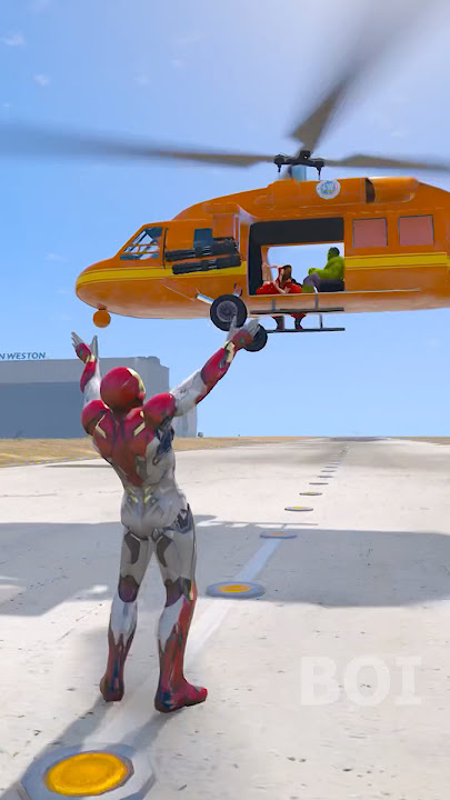 IRONMAN SACRIFICE HIMSELF FOR HIS FRIENDS 🥺 #shorts #gta5 #spiderman