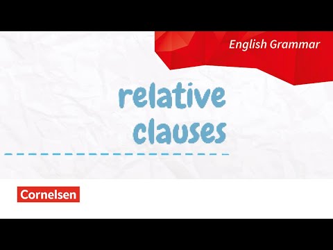 Relative Clauses