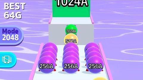 Ball Run 2048 Gameplay Walkthrough (iOS Android) #46