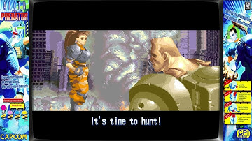 Alien vs Predator Arcade - Attract Mode (Beat 