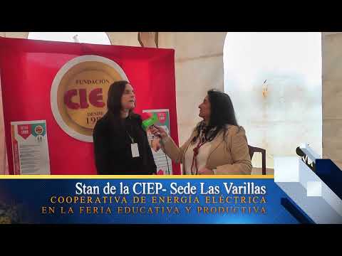 Stand de CIEP en la Feria Educativa y Productiva Las Varillas 2026