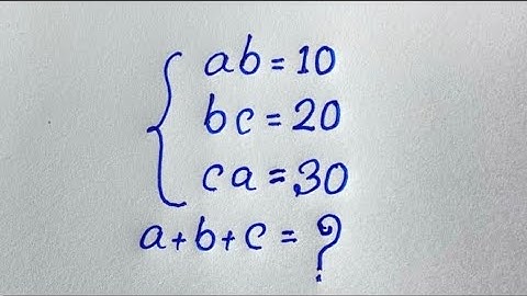 Maths Olympiad | A tricky maths problems | Algebra problem | 
