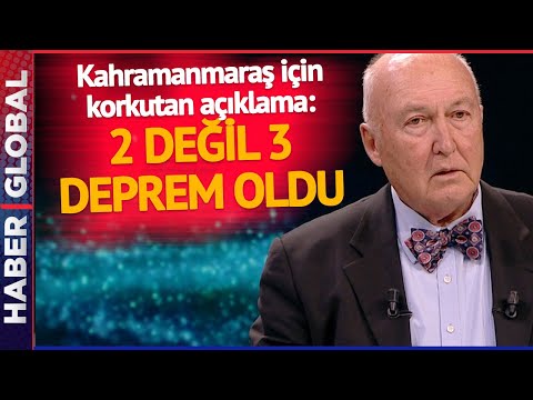 Prof. Dr. Övgün Ahmet Ercan: Kahramanmaraş'ta 2 Değil 3 Deprem Oldu