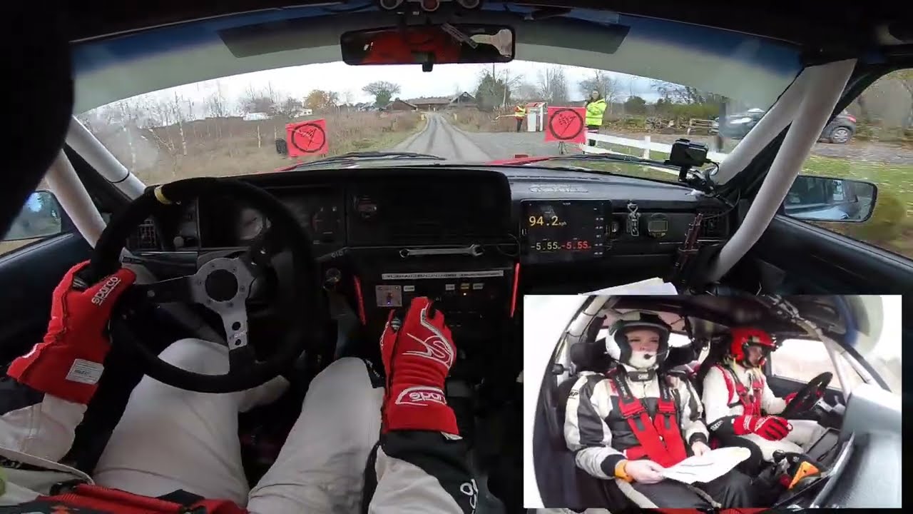 Novemberskölden 2022 SS 1 Turlunda  Adam Martinsson/Hedda Angelöv