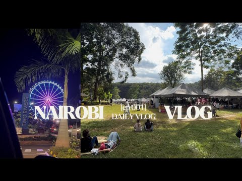 Korean girl in Nairobi, Kenya Vlog: Village Market, Ngong racecourse, Food & Vibes Unlocked✨