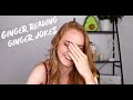 A GINGER READING GINGER JOKES