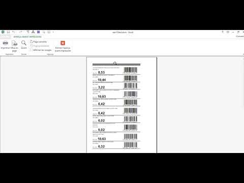 Vba Excel Etiquettes Ean13 Code Barre