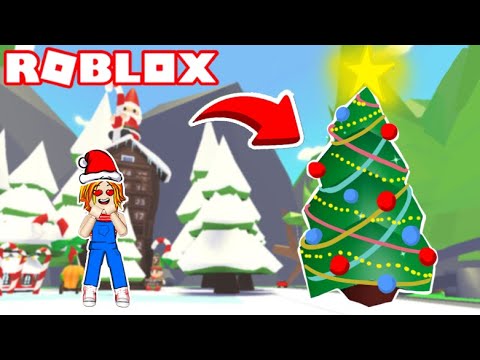 Como Conseguir El Nuevo Arbol Y Mas Disenos Para Tu Casa De - asi es el evento de navidad roblox adopt me christmas