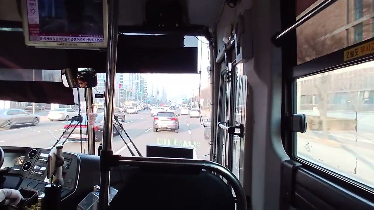 [전국대중교통 동호인(2026)님과 같이 투어하는 영상] 3탄 광명 3002번 버스 [인천대입구역~해양경찰청] 주행영상