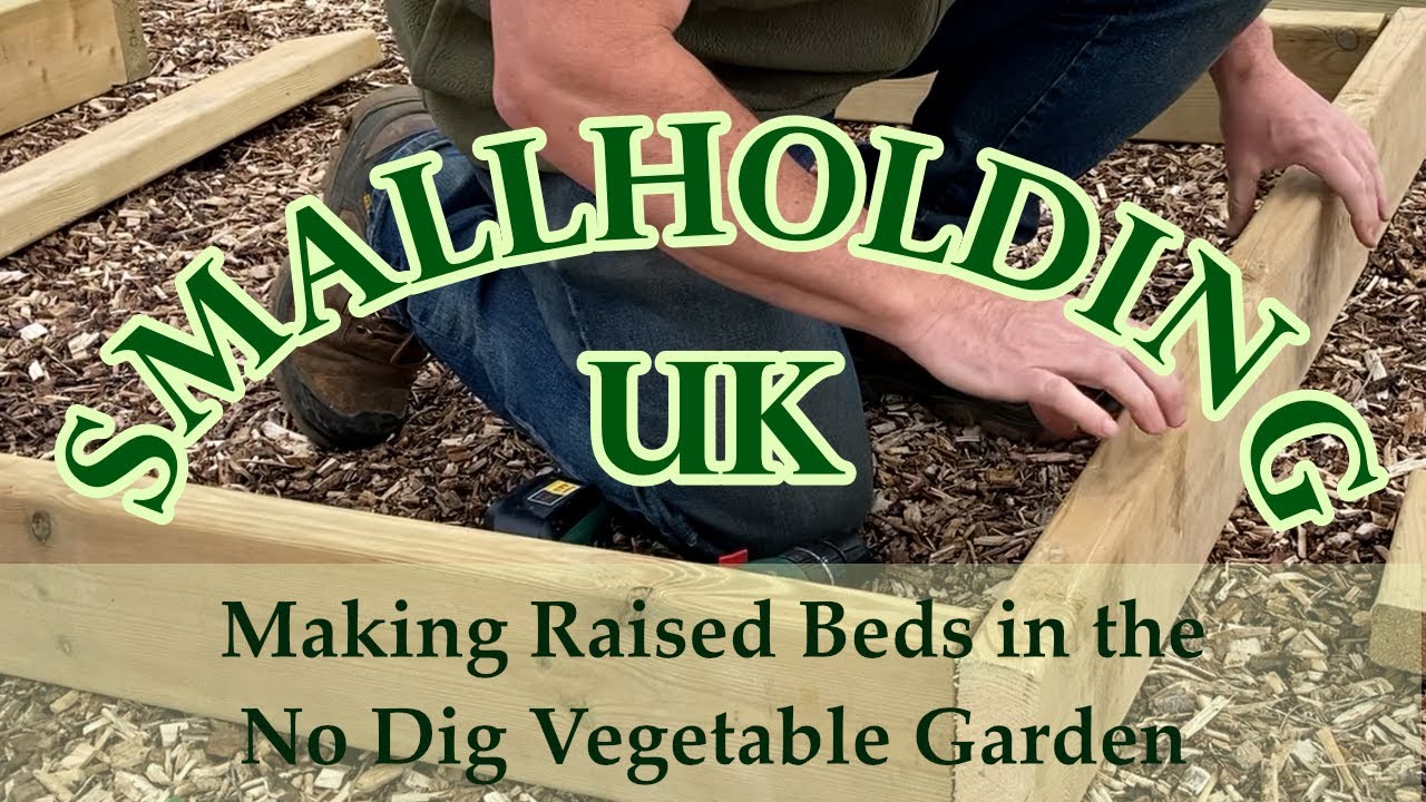 Making Raised Beds in the No Dig Vegetable Garden - YouTube