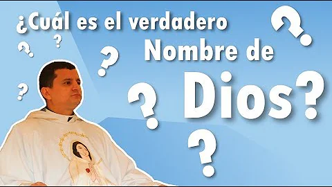 ¿Cómo se llama el Dios de la religión católica?