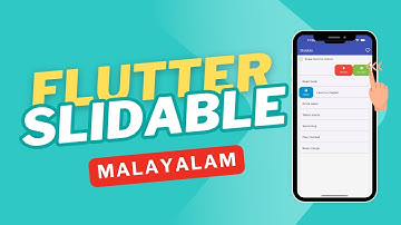 How to Use Flutter Slidable | Swipe to Delete, Archive, Edit in ListView (2025) | Flutter Malayalam