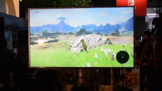 The Legend of Zekda Breath of the Wild Nintendo Switch gameplay