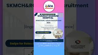 Shaukat Khanum Hospital Jobs 2026 | Apply Online! 🏥