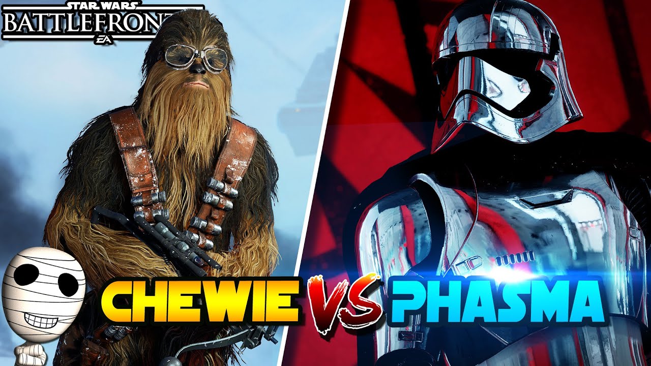 Chewie VS Phasma! Wer teilt mehr aus? 😁 - Star Wars Battlefront 2 
