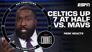 Perk isn’t happy with the Celtics giving up 23 to Luka Doncic in first half | NBA Countdown
