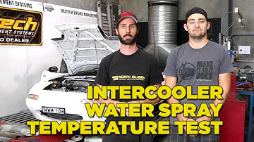 Intercooler Water Spray - Temperature Tested on Dyno