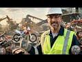 From Junkyard to Dirt Bike! Amazing Motorcycle Recycling Factory