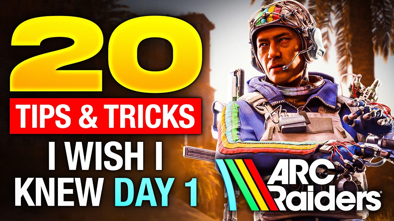 ARC Raiders — РУКОВОДСТВО ДЛЯ НАЧИНАЮЩИХ — руководство по добыче, обзор врагов, советы по бою, кр...