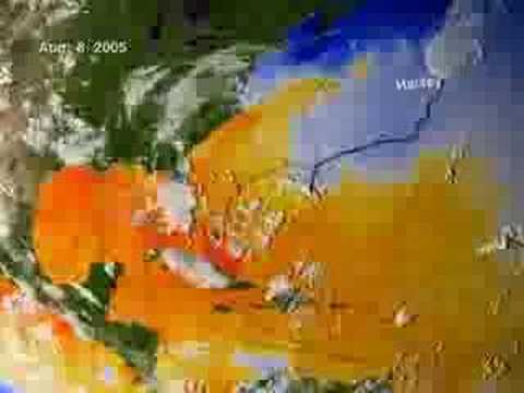2005 Tropical Storm/Hurricane tracks