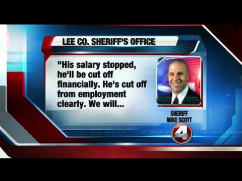 Lee Sheriff's deputy charged with possession