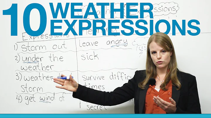 10 Weather Expressions in English - DayDayNews