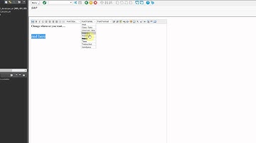 ABAPblog.com: Demo for WYSIWYG NicEditor in ABAP