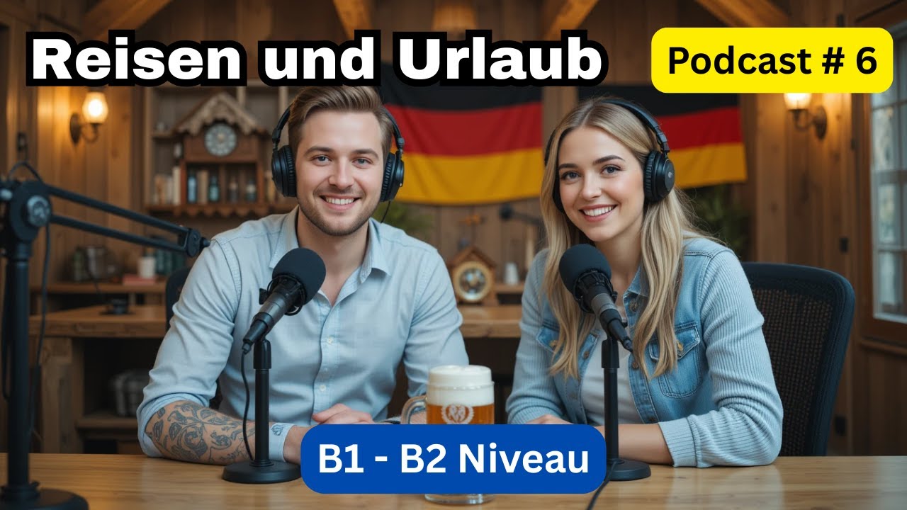 Podcast auf Deutsch Perfekt für B1-B2 Niveau | Reisen und Urlaub