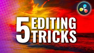 5 Little Video Editing TRICKS that make a BIG Difference! | Davinci Resolve Tutorial